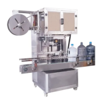 Auto Shrink Sleeve Applicator Machine For 5 Gallon Bottle Cap