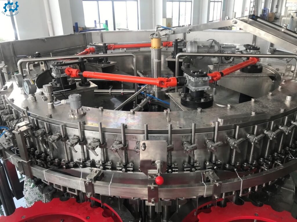Automatic Carbonated Beverage Filling Machine