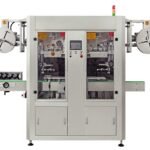 Automatic Double Head Shrink Sleeve Applicator Machine