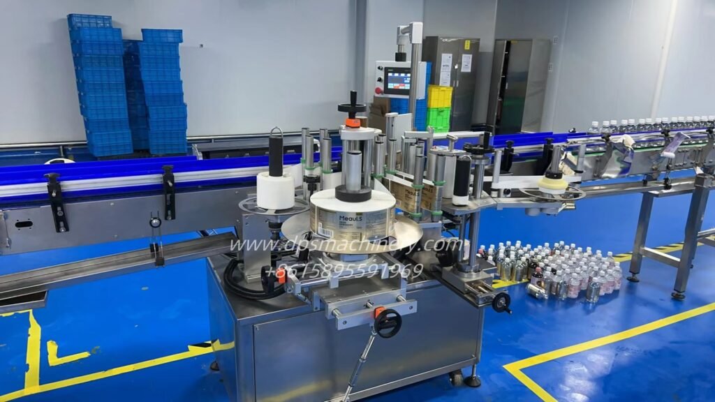Automatic Round Bottle Labeling Machine