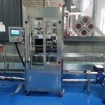 Auto Shrink Sleeve Applicator Machine For 5 Gallon Bottle Cap