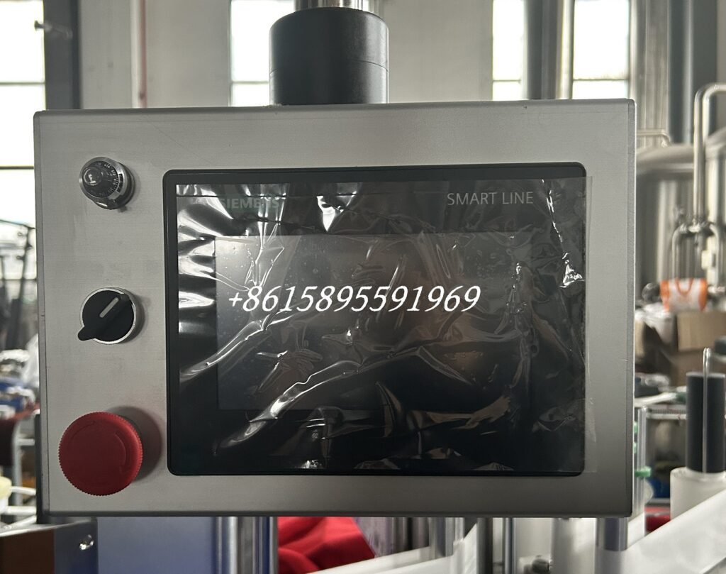 Automatic Round Bottle Labeling Machine